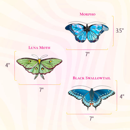 Mystical Set · Stained Glass Suncatchers